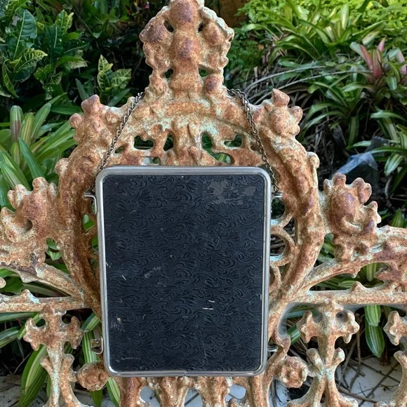 Vintage French Triptych 1950’s Tri-Fold Vanity Barber Mirror - Picture 5 of 17